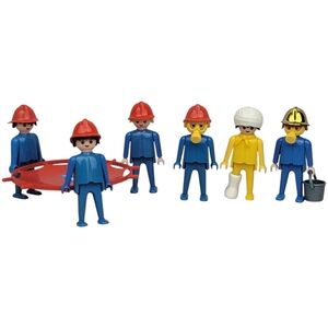 Playmobil System Fire Fighters Deluxe Set Replacement Pieces Lot 1974